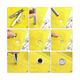 thumbnail image 4 of Kit de Herramientas de Ojales de 12 Mm, 100 Juegos de Ojales de Ojales, Kit de ReparacióN de Lona, para Cortinas de Tela, Bolsa de Zapatos de, 4 of 7