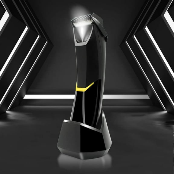 LNKOO Body Trimmer for Men Pro Electric Groin Hair Trimmer Women Body Hair Shaver Razor for Balls IPX7 Waterproof Wet/Dry Ceramic Blade Hair Clipper Rechargeable Full Body Hair Trimmer