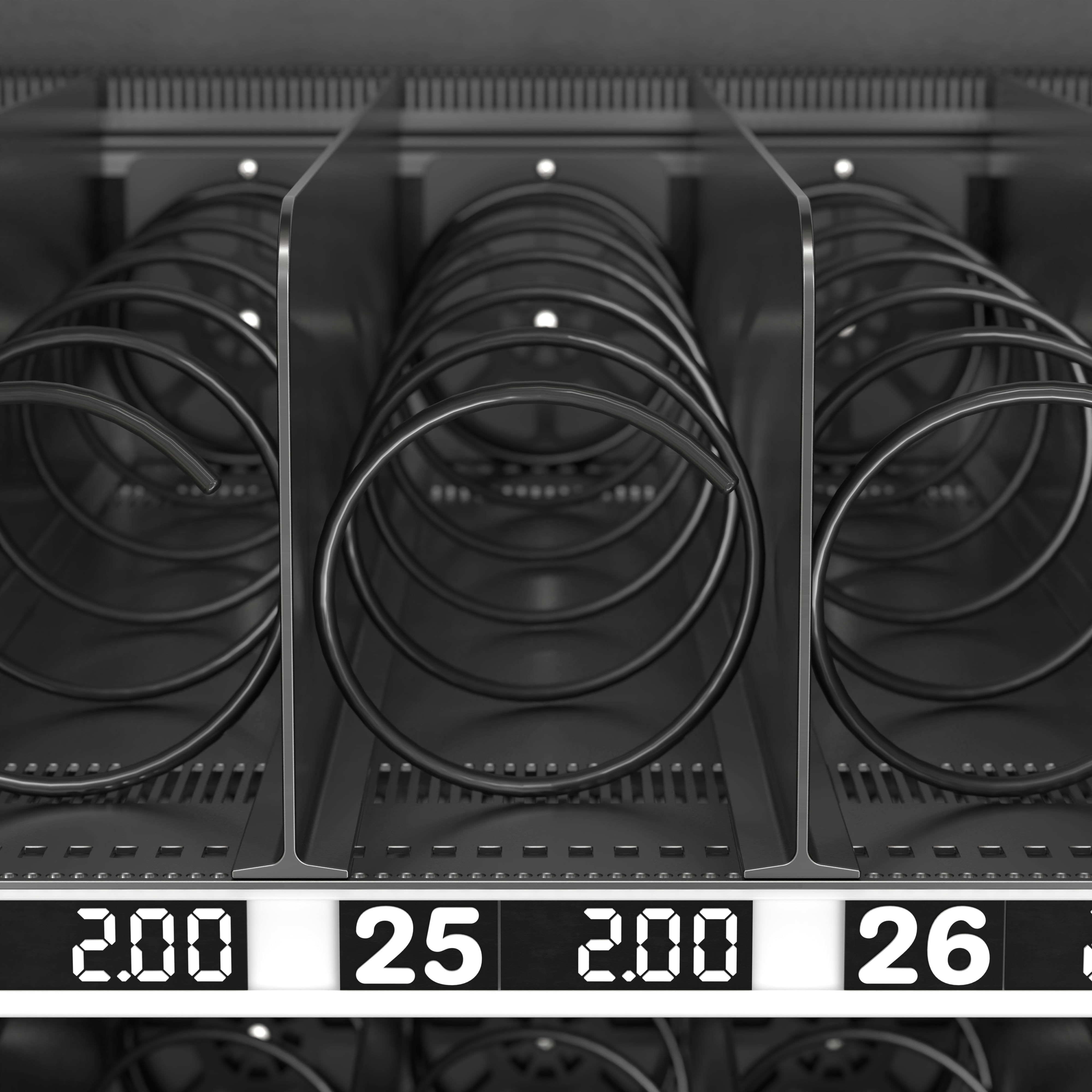 Refrigerated Snack Vending Machine In Black With 66 Slots and 21.5 Inch Touch Display Featuring Elevator-Lift Dispensing System,Bill Acceptor, Credit Card Reader, Wifi and 4G Connectivity