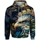 thumbnail image 4 of Ropa de otoño para hombre, sudadera con capucha con estampado de águila genial, ropa Y2k, jersey informal para hombre, sudadera con capucha holgada y elegante, sudaderas para hombre, 4 of 4