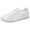 White, variant on Men's Waterproof PU Leather Casual Sneakers Non-Slip Wedding Ready Dress Shoes Gala-Ready Comfort Classic White Black Bar to Banquet Essential White