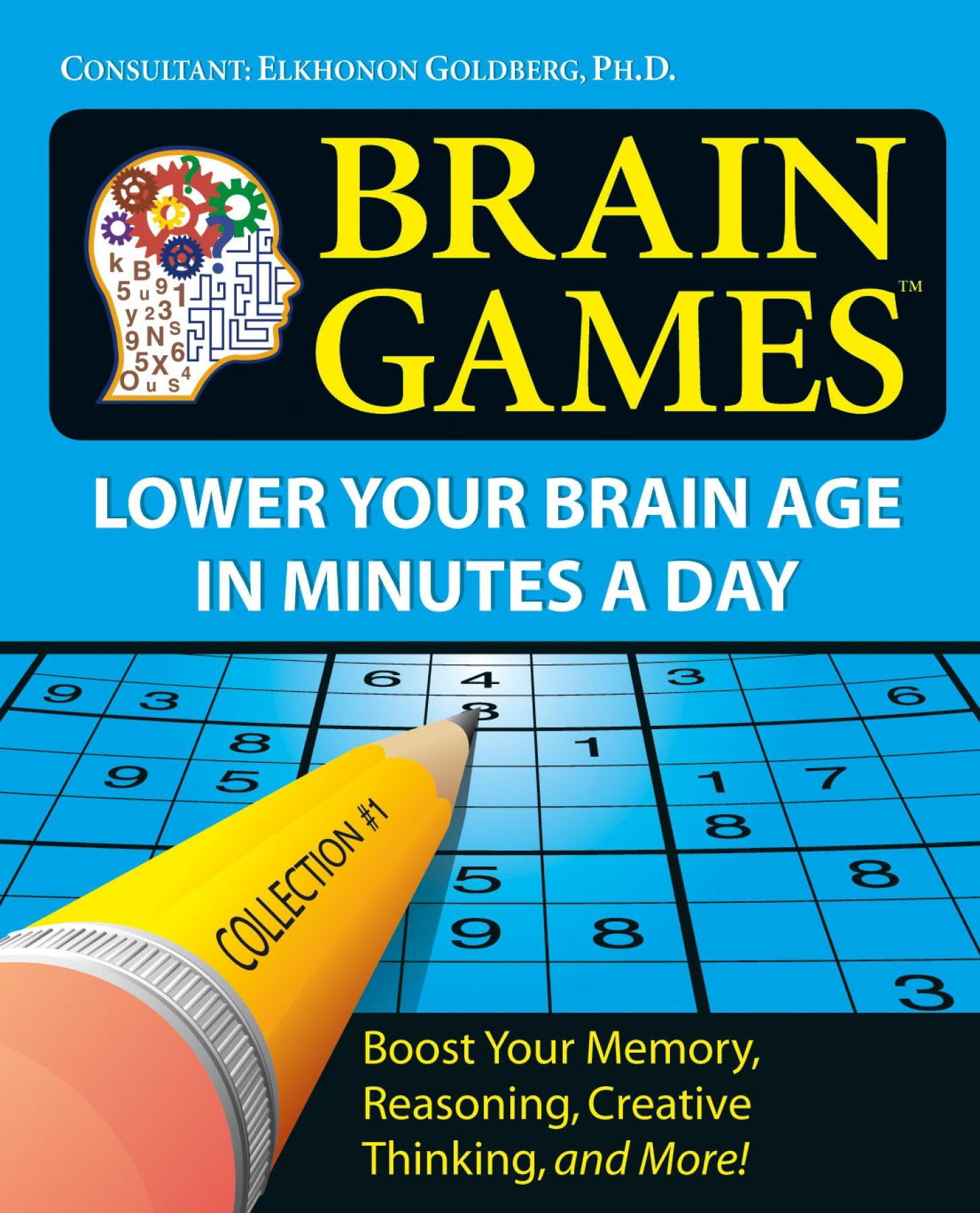 Brain Games - Lower Your Brain Age in Minutes a Day: Brain Games #1: Lower Your Brain Age in Minutes a Day (Variety Puzzles) : Volume 1 (Other)