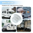 thumbnail image 6 of Unique Bargains RV Plumbing Vent Cap Roof Sewer Vent Cover Fit 1 to 2 3/8 in O.D. Pipe Prevent Nesting Motorhome Exhaust, 6 of 6