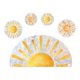 thumbnail image 2 of Pegatinas de pared Pegatinas de sol Pegatinas de pared Pegatinas de pared Ventana de vidrio Decoración del hogar Pegatinas de pared pegatina de pared, 2 of 6