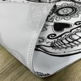 thumbnail image 5 of Ambesonne Sugar Skull Place Mats Set of 4, Mandala Spain, Standard Size, Black Pale Grey, 5 of 6