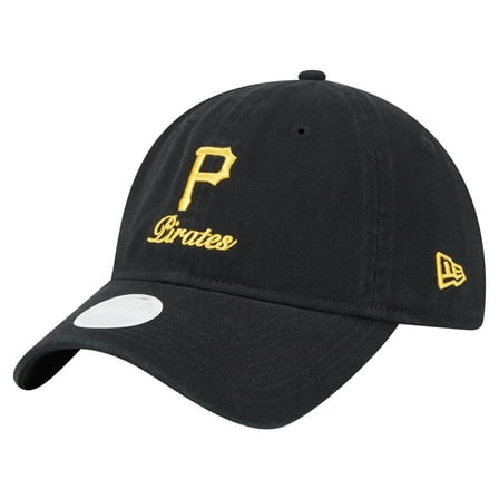 Women's-New Era  Black Pittsburgh Pirates Preppy Team 9TWENTY Adjustable Hat