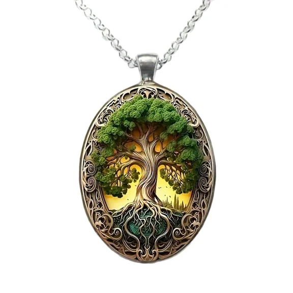 Silver Vintage Necklaces, Anniversary Gifts, Metal Decorations for Men and Women, Personalized Silver Jewelry
