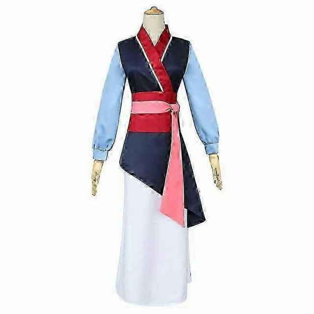 2024 Robe De Cosplay Mulan Pour Femmes Et Hommes, Dguisement Du Dragon Mushu Pour Halloween, Scne Cos, Carnaval Pour Adultes, Nouve - Ja