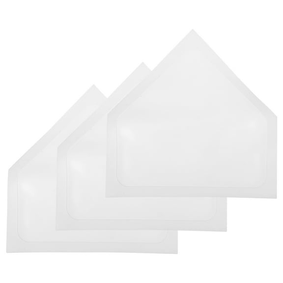 OFFIGAM 3-Pack Baseball Training Plates with TPE Material, White Triangular Design for Enhanced Performance and Skill Development