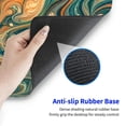 thumbnail image 5 of nygtbtfer Modern Teal Marble  Mouse pad Customized Mousepad Non-Slip Rubber Base Mouse Pads for Computers Laptop Office Desk Accessories Mouse pad 31.5x11.8 in, 5 of 6