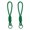 Army Green, variant on 2Pcs Braided Rope Pendant, High-Elastic Keychain Holder with Reinforced Knot Design, Macaron Color Mobile Phone Case Lanyard