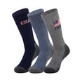 thumbnail image 3 of Chaps Embroidery Athletic Crews 3-Pack Men's Sock Size 10-13, 3 of 5