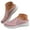 Pink, variant on Womens Backless Sneakers Casual Slip on Mule Shoes Arch Support Walking Mesh Slide Sandals