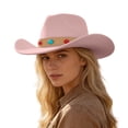 thumbnail image 5 of Chapeau de Cowboy Style Western pour Usage Quotidien à la Maison avec Design Classique et Attrait Intemporel, 5 of 5