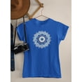thumbnail image 3 of Nazar Eye Soft Mandala Wt Shaped T-Shirt Women -Image by Shutterstock, Female XX-Large, 3 of 4