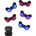 thumbnail image 7 of INVISBlUE Red Skull String Lights, 5-Piece Halloween Eye-Shaped Decoration, 7 of 7