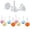8 pcs |#7, variant on Silicone Lollipop Ice Cream Maker Molds,Ice Pop Molds Popsicle Maker, Colorful Diy Popsicle Maker For Summer Parties, Creative Sphere Popsicle Mold For Home (4pcs)