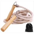 thumbnail image 1 of Cuerda para Saltar ZHAOCHENG de 16 Pies con Mango de Madera, 1 of 5