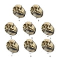 thumbnail image 3 of Anillo Punk Sonducket Calavera Aleación Oro diez, 3 of 6