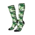 thumbnail image 2 of Daiia Sports Socks Football 7 Printed Novelty Crew Socks for Men Women Knee High Socks Cotton Socks Soft & Breathable Support Unisex Socks, 2 of 9
