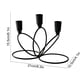 thumbnail image 3 of xihome Candelabro de metal de 3 brazos para centro de mesa, ideal para decoracin navideña, bodas, fiestas, comedores y hogar. Candelabro de aleacin de hierro., 3 of 6