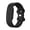248mm Black, variant on Silicone Replacement Band for Fitbit Air Smartwatch, Lightweight Breathable Strap with Secure Hard-Shell Coating and Reverse Buckle, Soft Skin-Friendly Bracelet