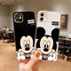 thumbnail image 3 of Carcasa Para Samsung Galaxy A03 Core A03S A13 A23 A33 A53 A73 4G 5G Nueva Cara Cuadrada Con Estampado De Mickey Funda De Diseño De Lujo Galvanoplastia Suave Para Teléfono, 3 of 4