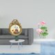 thumbnail image 2 of Marco de fotos redondo,Pequeño cuadro dorado vintage para la pared,Marco de fotos redondo decorativo de resina con ornamentos,Adhesivo de pared,Vinilo decorativo vintage para pared,ideal para, 2 of 8