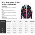 thumbnail image 6 of Goofa Colorful Dragonflies Printed Women's UPF 50+ Sun Protection Hoodie Jacket Lightweight Long Sleeve Sun Shirt for Women with Pocket Hiking Outdoor-, 6 of 9