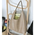 thumbnail image 3 of Hobo Bag HOXIS Bolso de hombro de piel vegana suave nude, 3 of 6