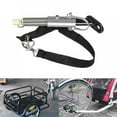Universal Bicycle Trailer Hitch，Bike Trailer Coupler Attachment Hitch Quick Release Steel Linker