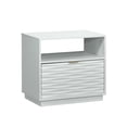 thumbnail image 3 of Morgan Main Night Stand in a White finish, 3 of 13