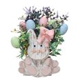thumbnail image 2 of Bonito conejito de Pascua, planta en maceta, decoración del hogar, maceta de conejito de Pascua para fiestas navideñas Hugtrwg Para estrenar, 2 of 9