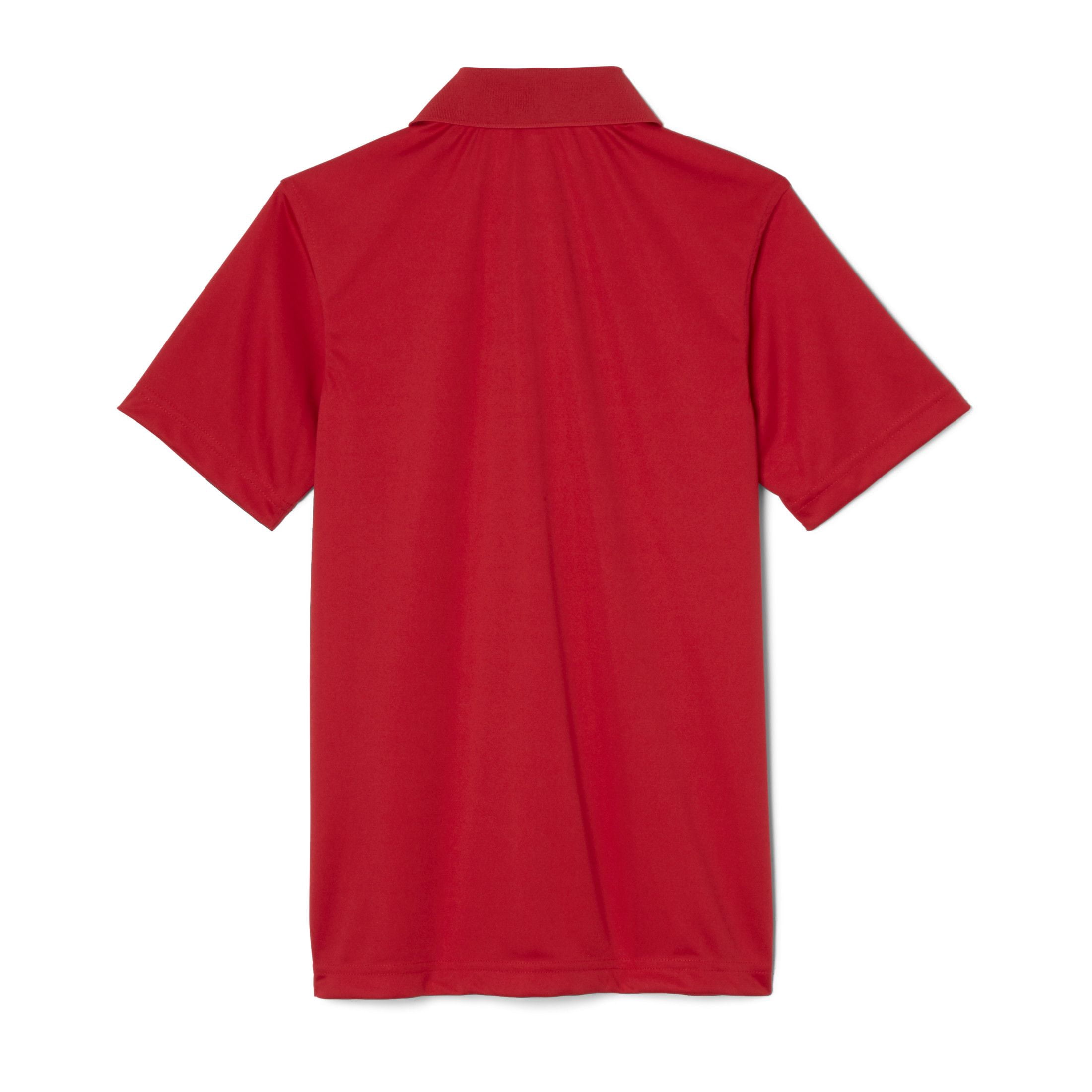 French Toast Boys 4-20 School Uniform Short Sleeve Stretch Moisture Wicking Polo Shirt