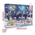 thumbnail image 4 of HOARBOEG Puzzle Luban Lock Nine Chain 24 Gifts Christmas Box Hand Tear Down Calendar Box, 4 of 9