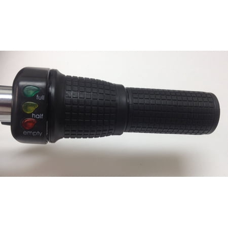 Throttle - Half Twist - with 3 LED Battery Indicator (48V)
