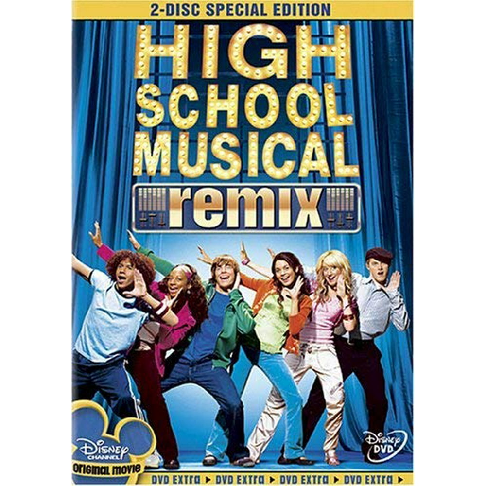 High School Musical Two Disc Remix Edition By Zac Efron Dvd