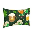 thumbnail image 2 of Balery St Patrick's Day10 Bedding Queen Pillow Cases - Envelope Closure - Soft Brushed Microfiber Fabric - Shrinkage and Fade Resistant Pillow Cases-20"x30", 2 of 9