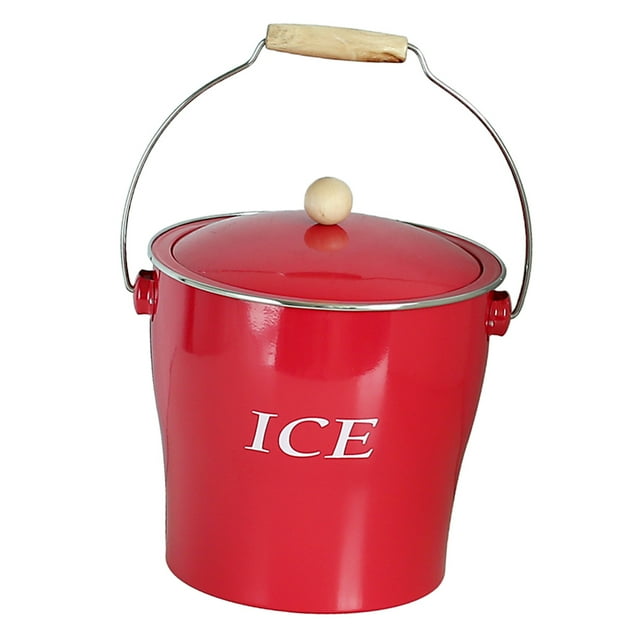 Cubo de vino Macarena Refrigerador de Vinilo Aislado de Pared Doble de Champagne para Actividad Al Aire Libre rojo