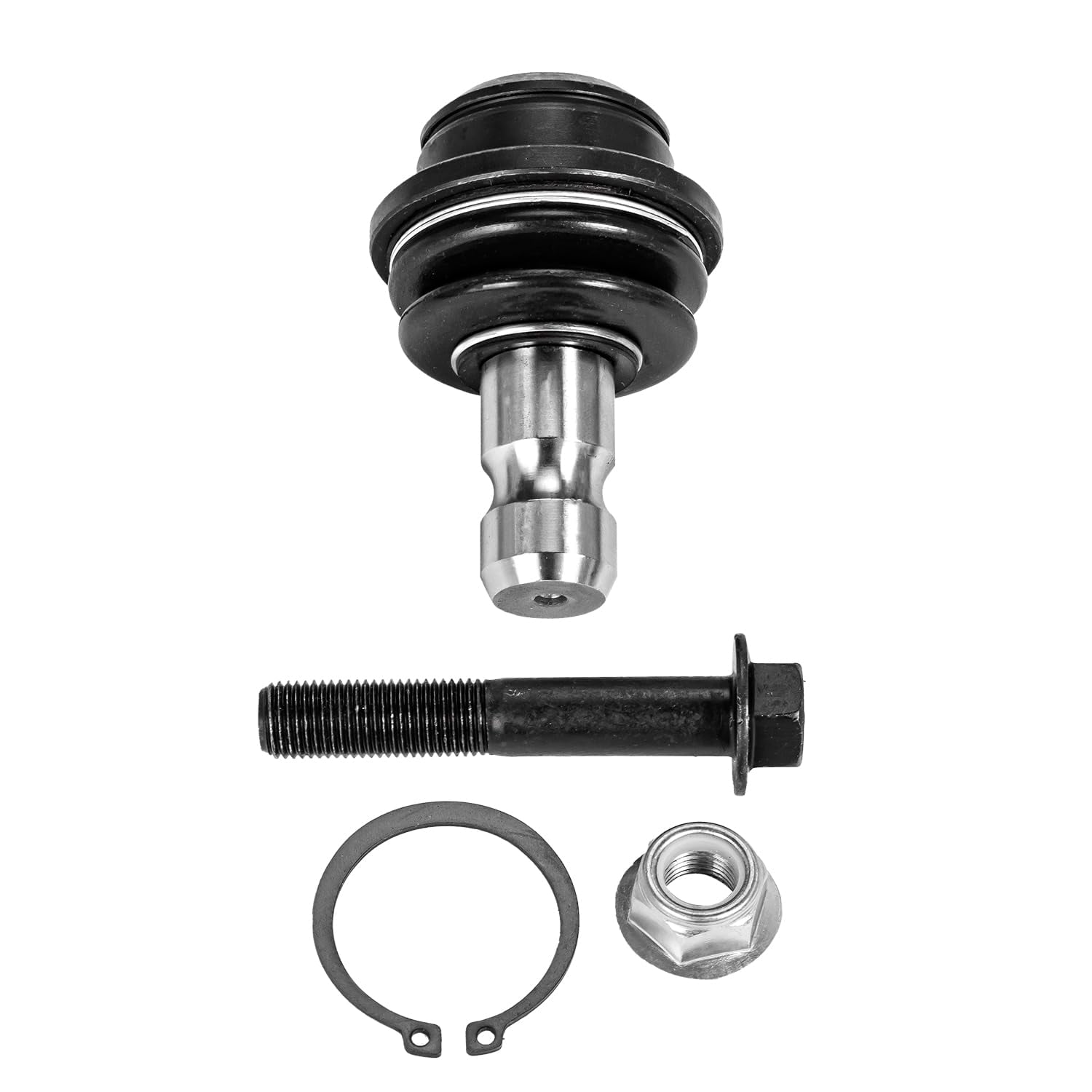 Detroit Axle - 4 Front Ball Joints for 2004-2015 Nissan Titan, 2005-2015/2017-2019 Armada, 2004-2013 Infiniti QX56, Upper and Lower Suspension Ball Joints Replacement
