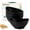 Black, variant on Homienly Wheat Straw Serving Bowls Unbreakable Serving Bowls for Kitchen, Camping, Party, RV, Microwave and Dishwasher Safe Soup Bowls 26 OZ Popcorn Bowls Reusable (4 PCS White)