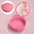 thumbnail image 1 of Denture Box Anti-crack with Mirror Convenient Effective Portable Health Accessory Professional Mouth Guard Brace Teeth Tray Retainer Case for Travel, 1 of 8