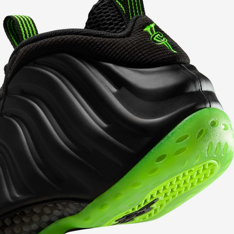 Nike Men’s Foamposite Pro Basketball Shoes in Black and Neon Green NIKE Air Foamposite Pro  main image 4