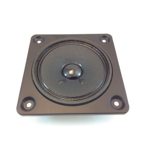 4" Sealed Back MID Range Speaker 8 OHMS @ 15 WATTS ON A 4-3/4" Square MOUNTING Plate