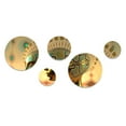 thumbnail image 2 of Designart "Futuristic Golden Goddess I" Modern Woman Metal Wall Art Set of 5 Piece, 2 of 5