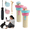 #AB, variant on Automatic Cat Teaser Launcher, Electric Cat Wand Toy with Retractable Rope, Interactive Ball Launcher Cat Toys for Bored Indoor Cats Kittens, Funny Exercise Toy for Bored Pets (#A)