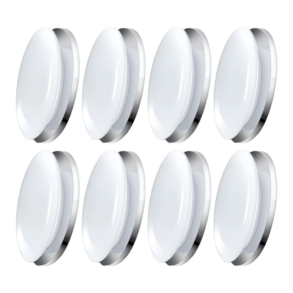 Bgsha Magnetic Curtain Counterweight Shower Curtain Counterweight Magnet Curtain Windproof Fixed Magnetic Buckle Pendant for Outdoor Curtain Liner 1/8 Pcs