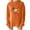Orange-Tops, variant on Inverlee Women's Thanksgiving Sweatshirts Plus Size Turkey Pumpkin Graphic Sweatshirt Trendy Long Sleeve Soft Shirts Round Neck Dressy Casual Pullover Tops