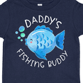 thumbnail image 4 of Inktastic Daddy's Fishing Buddy with Cute Blue Fish Boys or Girls Toddler T-Shirt, 4 of 5