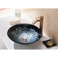 thumbnail image 2 of Makata Series Vessel Sink in Silver Burst, 2 of 5